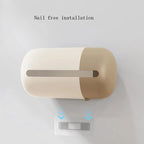 Wall Mounted Paper Towel Holder | Modern Tissue & Kitchen Roll Dispenser (22.5cm)