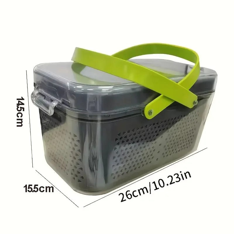Multi-Function Vegetable Chopper Set | 22-in-1 Manual Slicer, Dicer & Grater with Container