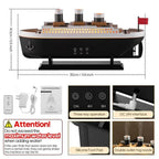 Ship-Themed Jellyfish Aroma Diffuser | Decorative Essential Oil Humidifier with Ambient Light