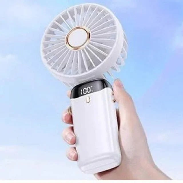 Foldable Portable Mini Fan – USB Rechargeable Handheld & Pocket Cooling Fan