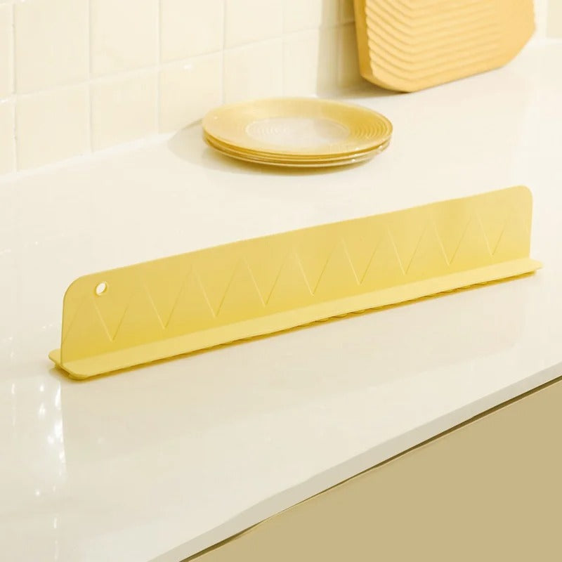Silicone Kitchen Sink Water Splash Guard Washing Basin Anti-splash Stopper