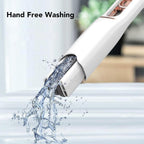Self Wringing Sponge Mop | Hands-Free Squeeze Cleaner for Glass, Tiles, Countertops